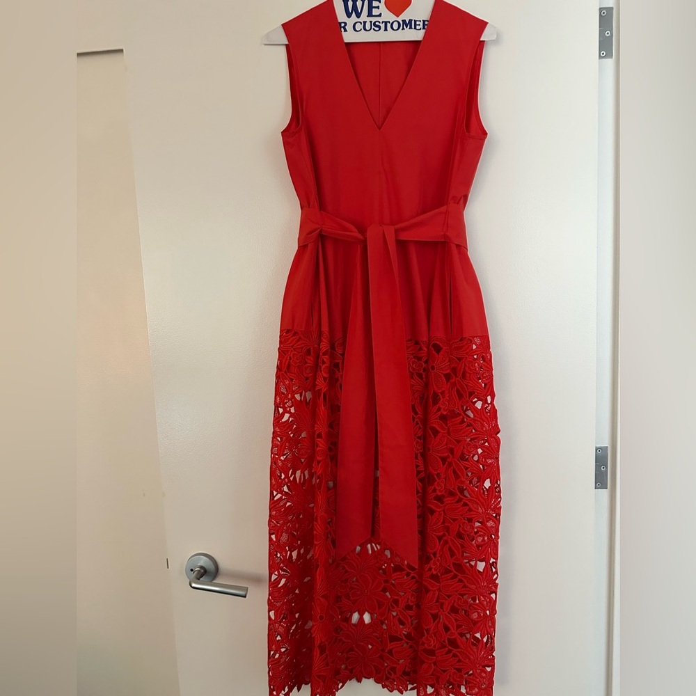 Red Lace Dress